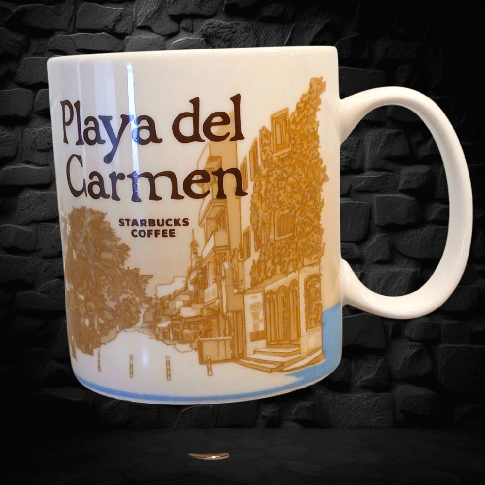 Starbucks Mug, Playa del Carmen Global Collectors Series, 2016, 16oz.